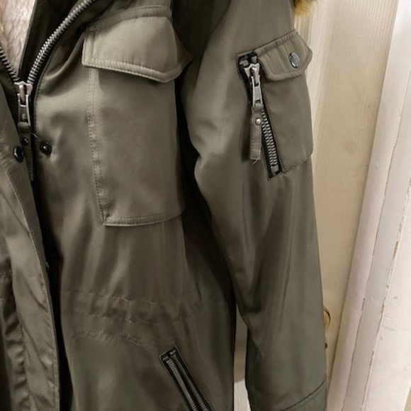 S13 New York Ladies Sherpa Lined Anorak Jacket, M - Picture 3 of 7